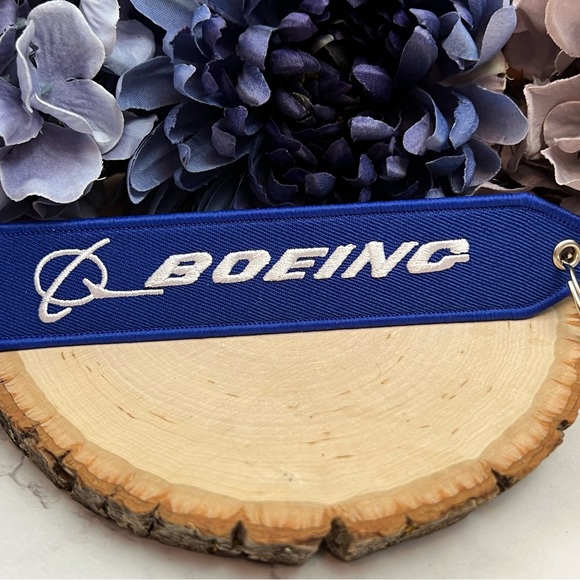 Boeing Aviator Keychain Luggage Tag - Picture 9 of 13